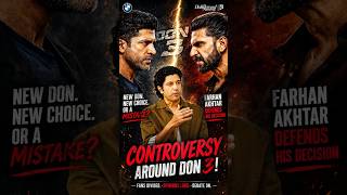 Farhan Akhtar Breaks Silence on Ranveer Singh Don 3 Controversy#FarhanAkhtar #RanveerSingh #Don3