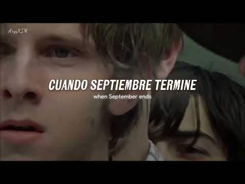 Watch the video for Wake me up when september ends español