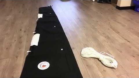 New Lazy Cradle/ Stack Pack/ Lazy Jack for a MacGregor 26 - Black Sunbrella