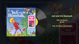 Jack and the Beanstalk - Peter Pan Players (BR 502) | Vintage Children's Vinyl Restored