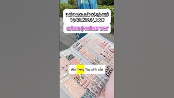 Thử Thách Bắt Cô Gái Trẻ Dán Móng Tay Đi Học Đại Học! Một Cô Em Gái Siêu Dễ Thương! #shorts #glowup