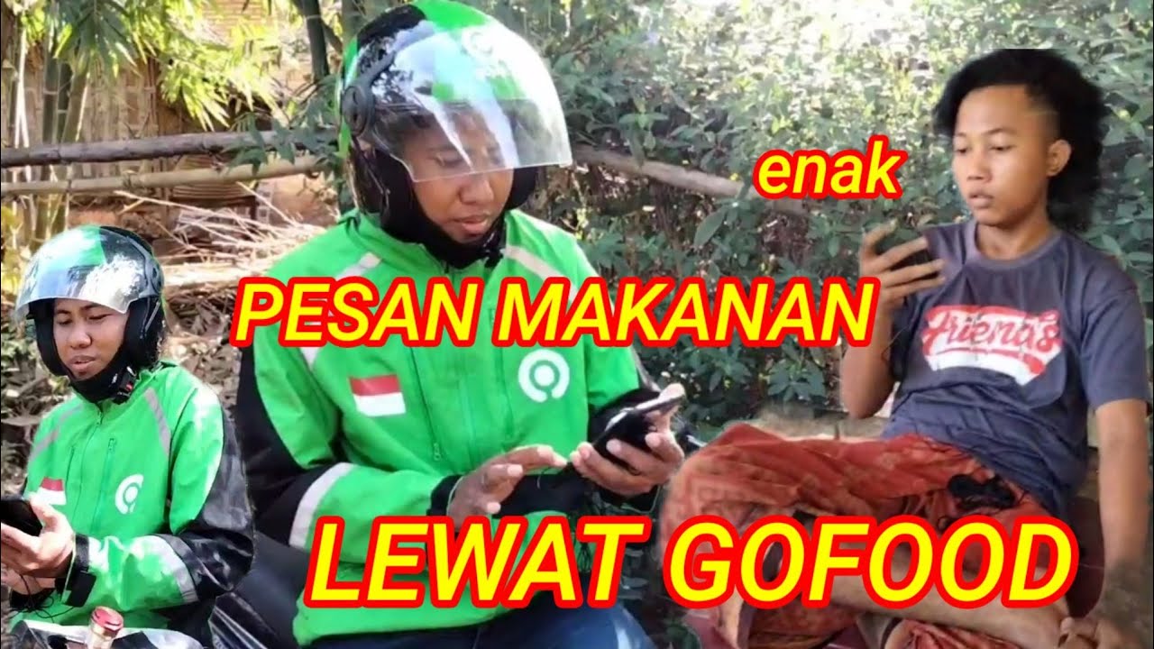PESAN MAKANAN LEWAT GOFOOD//GOJEK MADURA 