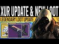 Destiny 2 | XUR UPDATED! Legendary WEAPONS &amp; ARMOR! - Xur Location &amp; Inventory, 27th Aug (Season 15)