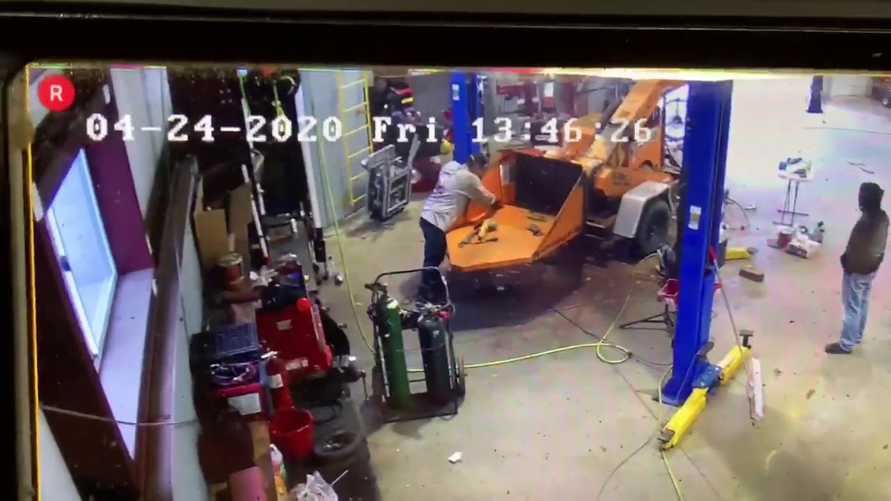 Wire wheel accident. YouTube