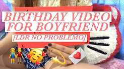 Birthday wishes Video for Boyfriend (birthday video for long distance relationship)