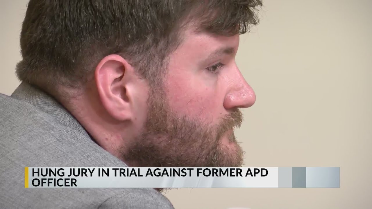 Jury could not reach a verdict in case against former APD Officer - YouTube