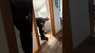 Big SDS and breaking tile, satisfying. #construction #contractor