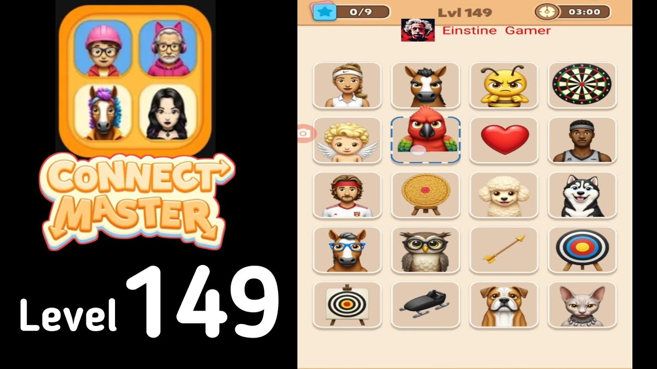 Connect Master Match Puzzle level 149 Guide Walkthrough Solution - YouTube