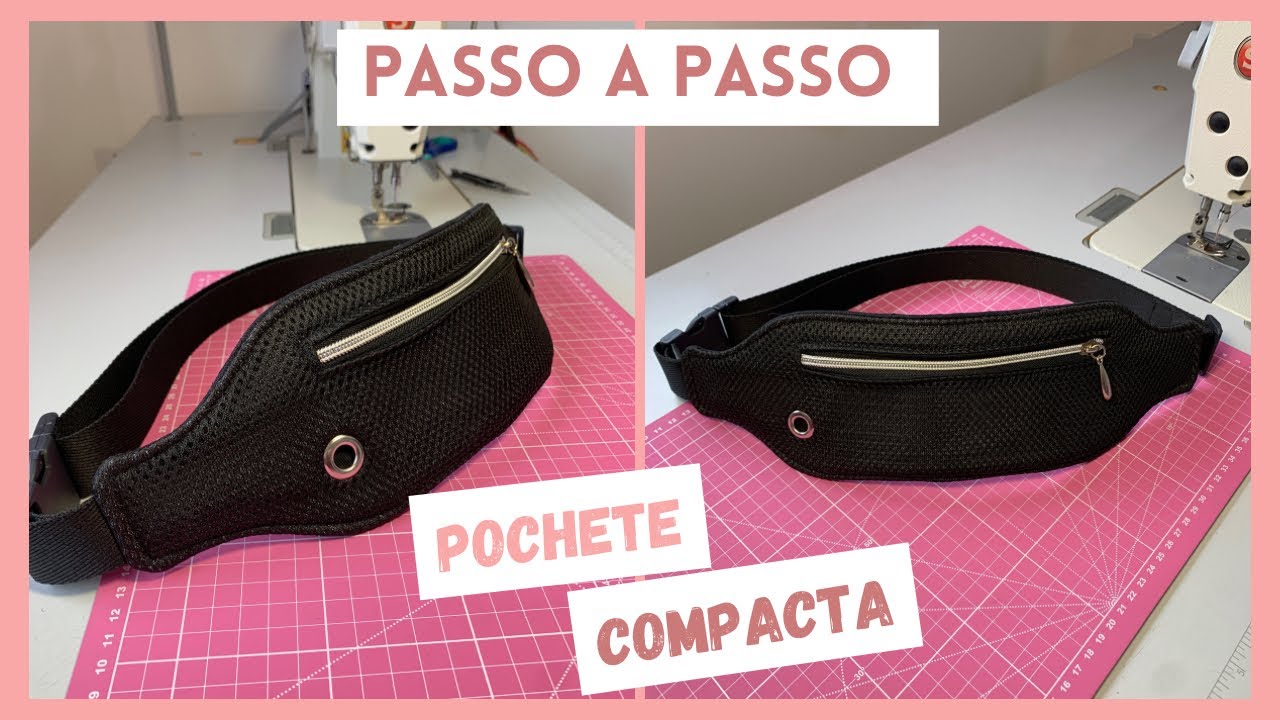 Pochete Compacta fácil - Carnaval - Passo a Passo - ATUALIZADO