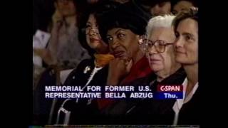 Hillary Clinton Honors Bella Abzug