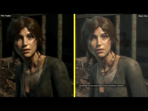 Rise Of The Tomb Raider PS4 Vs Xbox One Graphics Comparison
