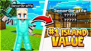 WINNING AS THE #1 ISLAND ON THE ENTIRE SERVER (OP)!!! | OPLegends | Minecraft Skyblock
