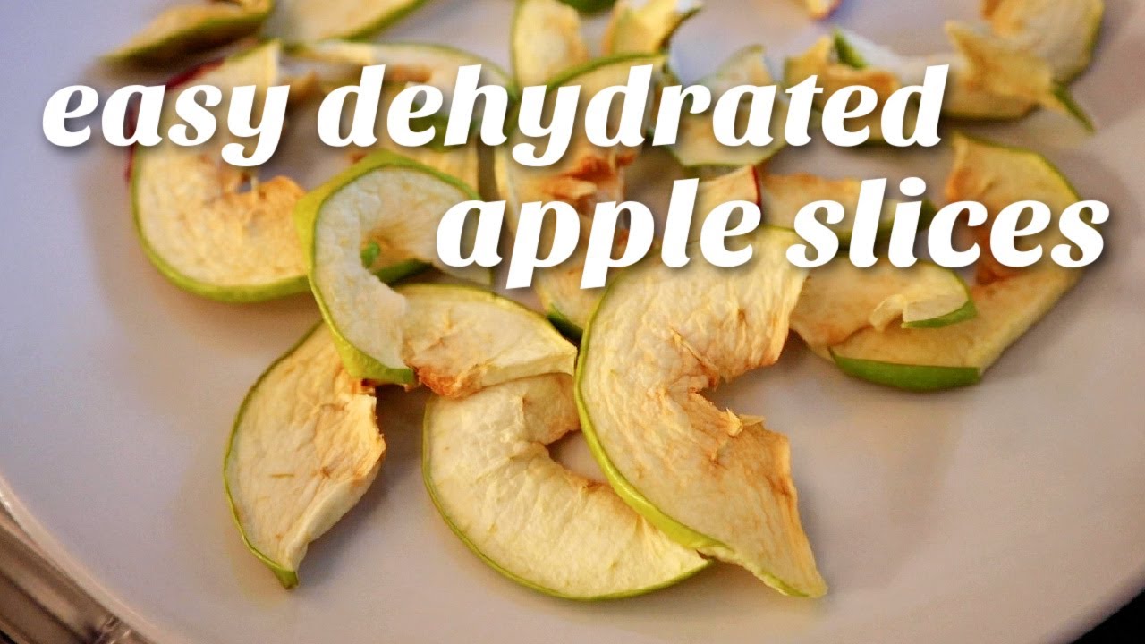 How To Cut Apples For Dehydrating 