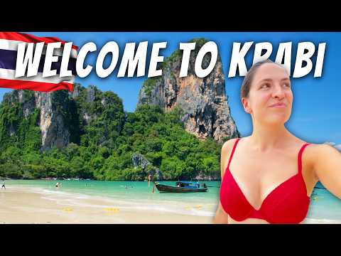 This is KRABI, THAILAND? 🇹🇭 first impressions of Ao Nang