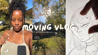 Moving Vlog #1 | Cleaning Up & Moving On In 🧚🏾‍♀️