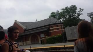 Metra arriving into Glenview IL