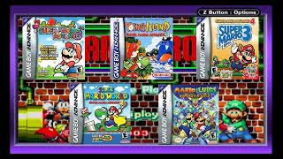 Super Mario GBA = 4 players, 1 game pak! Classic Mario Bros. on Gameboy Advance