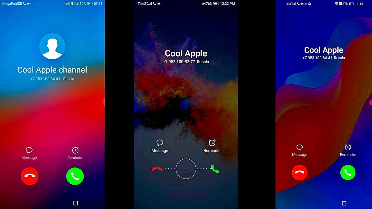 HONOR 7C vs 7X vs 8A screen recording calls / Incoming Calls - YouTube