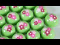 Chocolate Bonbon Design | Hand-Painted Flowers