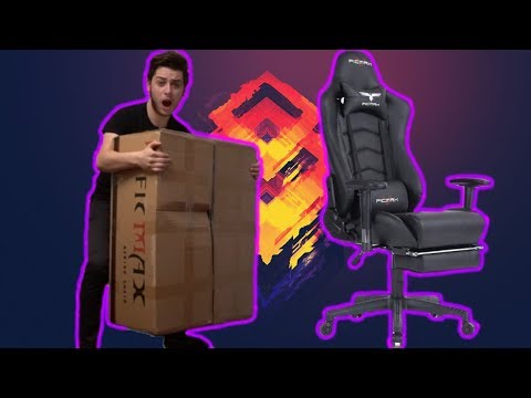 ახალი GAMING-სკამი დავითრიეთ! გასაოცარიაა ^_^ FICMAX (VLOG)