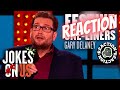 American Reacts to Gary Delaney&#39;s BEST Christmas One Liners - Live at the Apollo 2018 | Jokes On Us