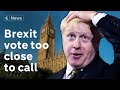 Boris Johnson facing crunch vote on Brexit deal on Super Saturday