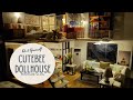 Diy cutebee miniature dollhouse  happy together with full furniture and lights 