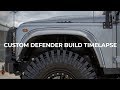 Custom Defender Build Timelapse | E.C.D. Automotive Design