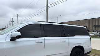Tulsa Auto Wraps | White Glove Auto | Cadillac Escalade | XPEL Prime Window Tint | Walk-around.