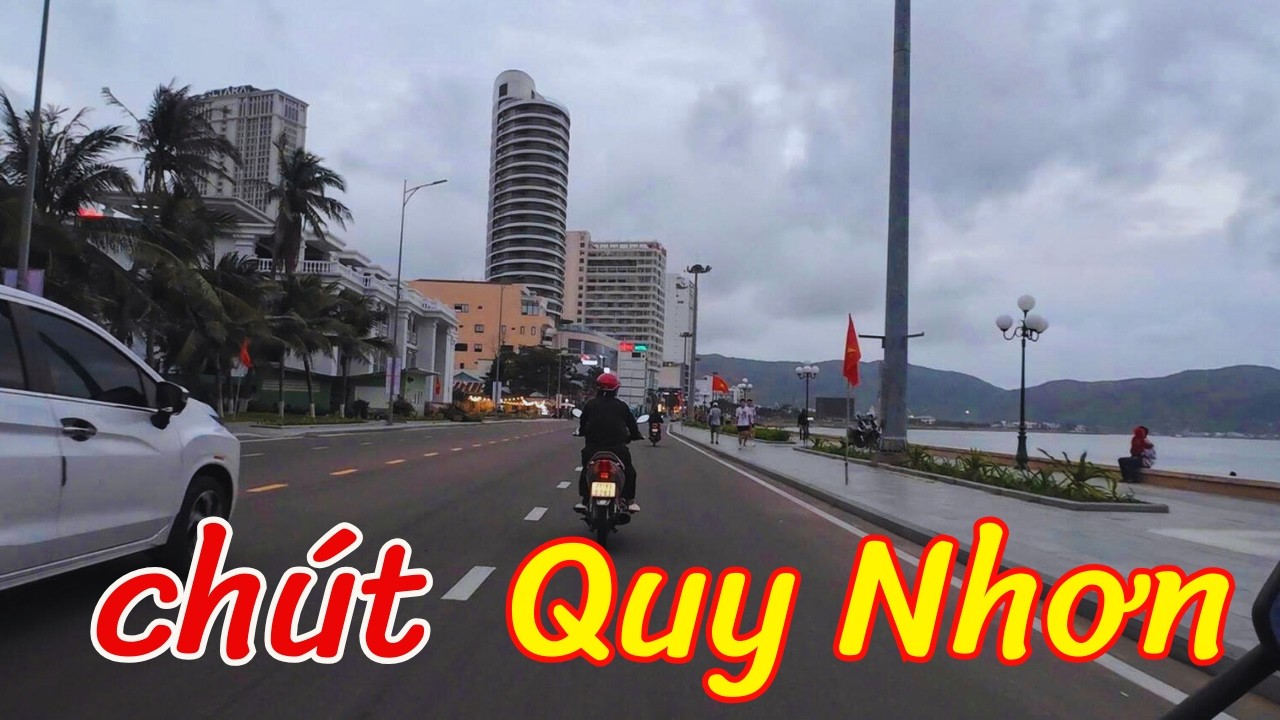 A Relaxing Afternoon Motorbike Ride in Quy Nhon, Vietnam #cuocsongquynhon