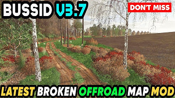 BROKEN OFFROAD MAP MOD For Bus Simulator Indonesia || Bussid V3.7.1 || Offroad Gamers ||
