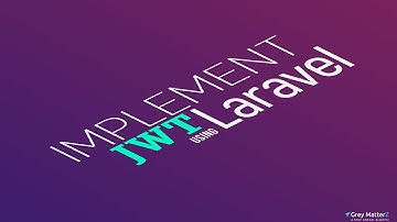 Laravel API Authentication using JWT Tokens | JSON Web Token Tutorials | JWT Token Integration