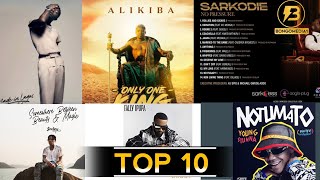 Hii ndo Top 10 Ya ALBUM Bora Africa 2021,ALIKIBA atuwakilisha Kupitia 'ONLY ONE KING...!
