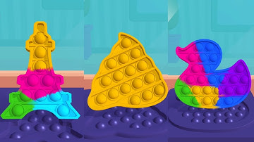 Fidget Toy Maker - All Levels Gameplay (Android, iOS) Walkthrough Part 1