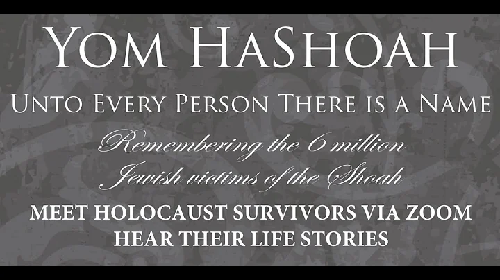 Yom HaShoah 2021