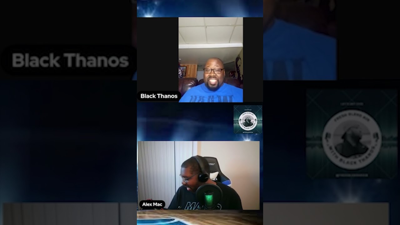 Alex Mac Has An Existential Crisis on The Fresh Blerd Air Podcast 😅 w/ Black Thanos & Alex Mac