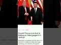 🇺🇸 Trump Beijing Deal Shocked The World! 🇨🇳#DonaldTrump #China #Beijing #USChina #TrumpNews #Breakin