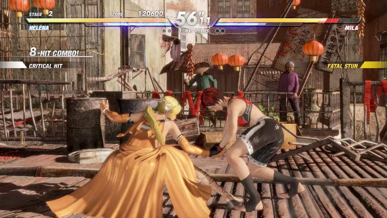 DEAD OR ALIVE 6 Helena combo