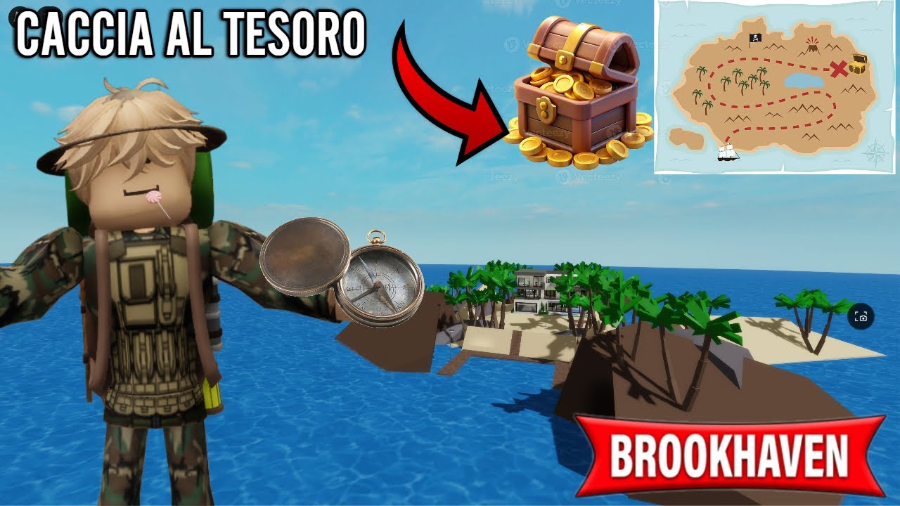 CACCIA AL TESORO SU BROOKHAVEN - ROBLOX