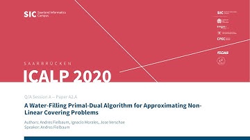 A2.A — A Water-Filling Primal-Dual Algorithm for Approximating Non-Linear Covering Problems