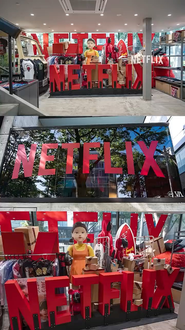 FRAGMENT × Netflix」コラボや様々なNetflix作品の商品を販売中