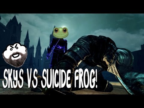Dark Souls PvP - SuicideFrog VS Skys! - FROG WITH DAGGERS!