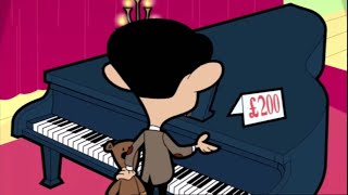 Buying a Keyboard | Mr Bean Cartoon World Clip