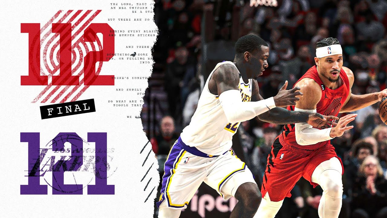 Three Things to Know: Lakers at Trail Blazers 1-22-23