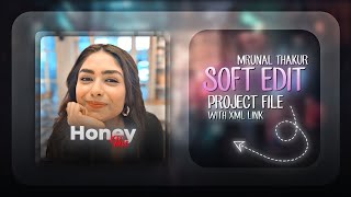 ALIGHT MOTION PRESET | AE INSPIRED EDIT | SOFT EDIT | MRUNAL THAKUR 💜 | FREE PROJECT FILE | PRESET screenshot 2