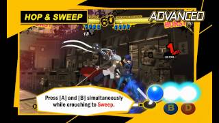 Persona 4 Arena | Tutorial video #2: Advanced Techniques