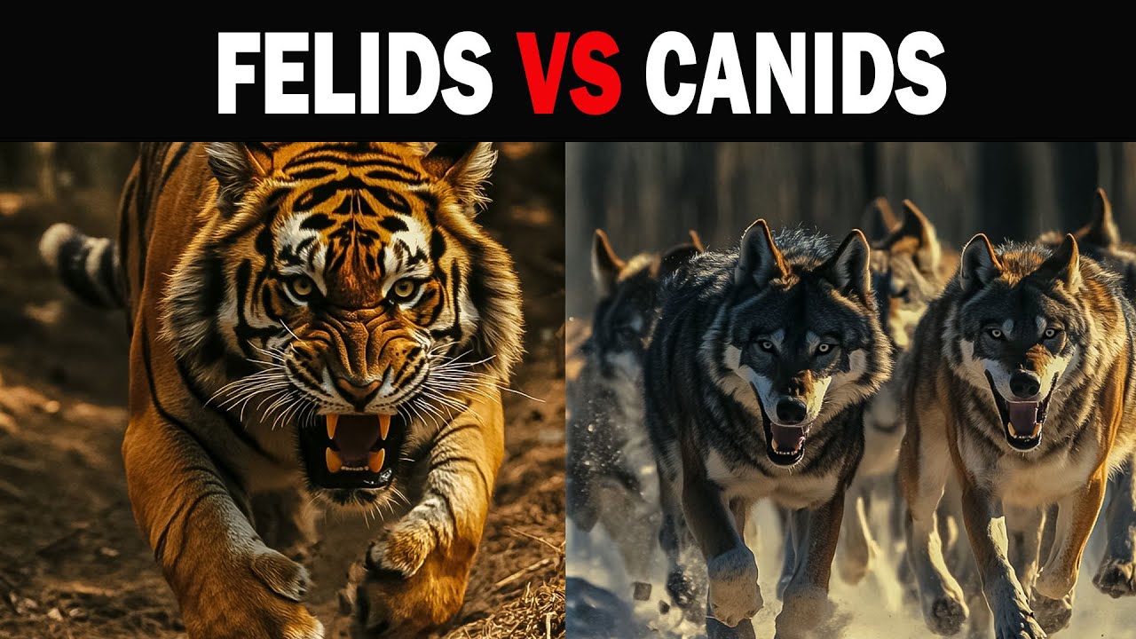 Why Are Big Cats Stronger Than Dogs? | Felids vs Canids Explained