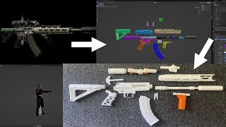 How to Extract Meshes From "Escape from Tarkov" | Rendering - 3D Printing - Thumbnails | Blender 3 Net Worth