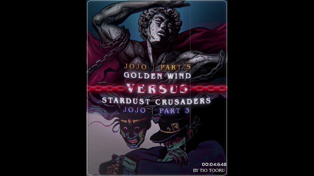 GOLDEN WIND VS STARDUST CRUSADERS - Writing Wise
