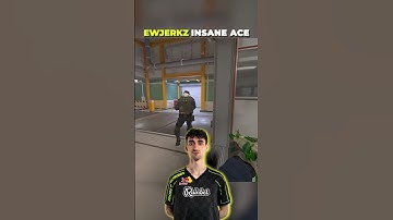 EWJERKZ INSANE ACE 🥶 #shorts #csgo